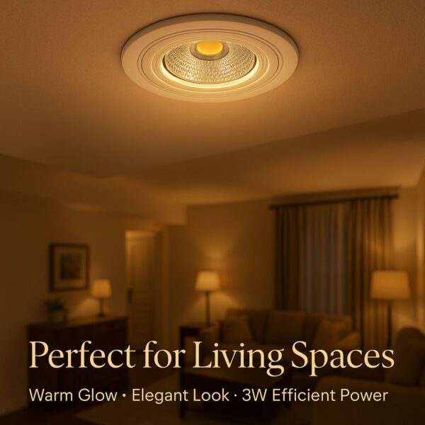 Compact 3W Sunny COB Downlight - Image 2