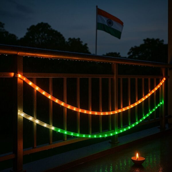 Compact Tiranga Rope Light - Image 2