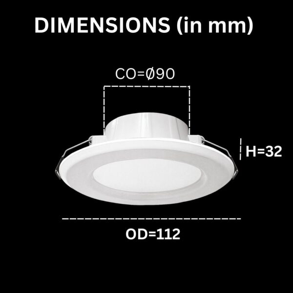 Compact 7W Smart Hero Standard LED Downlight - Image 4