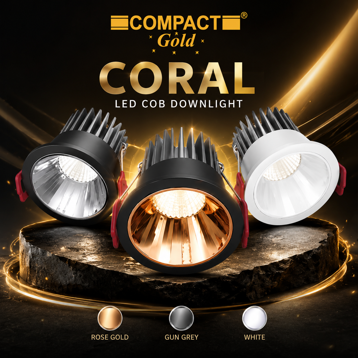 Premium COB Deep Downlight with Aluminium Housing
